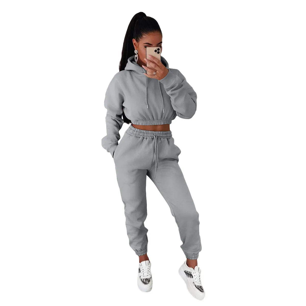 Tracksuit 2 Piece Hooded and Pullover