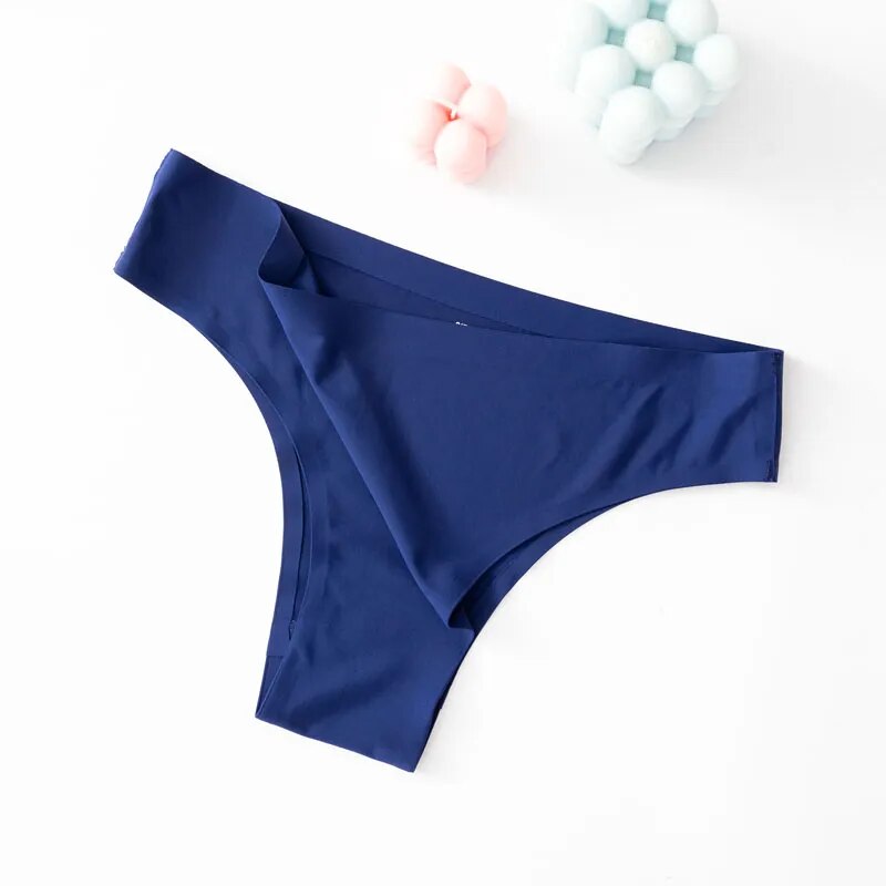 Women Seamless Low Waist Fitness Thong (Plus Size XXL)