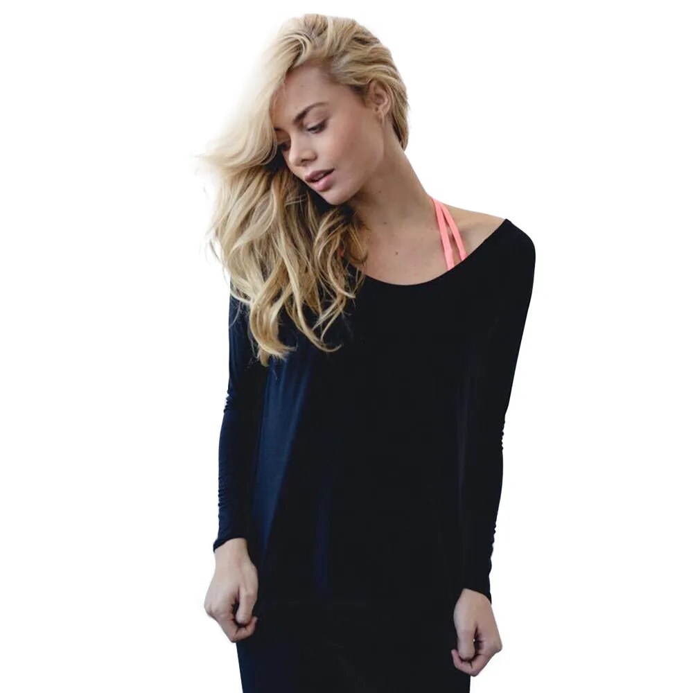 Sport Fitness Blouse Backless/Solid Dry Fit & Loose