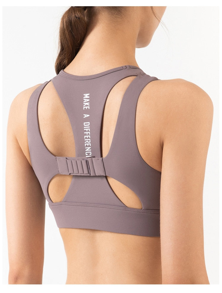 Support Shockproof Sport Bra (High Impact and Padded)