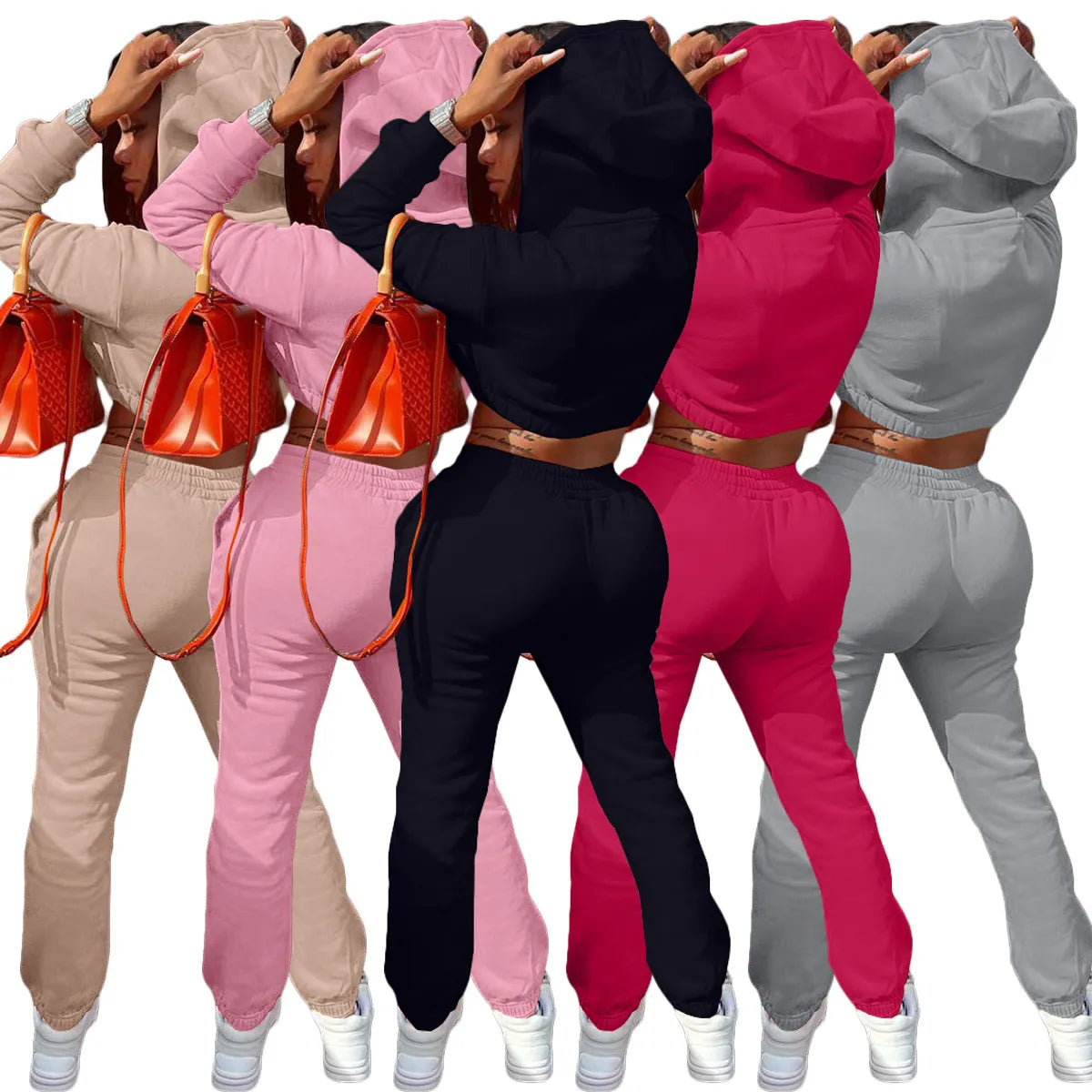 Tracksuit 2 Piece Hooded and Pullover