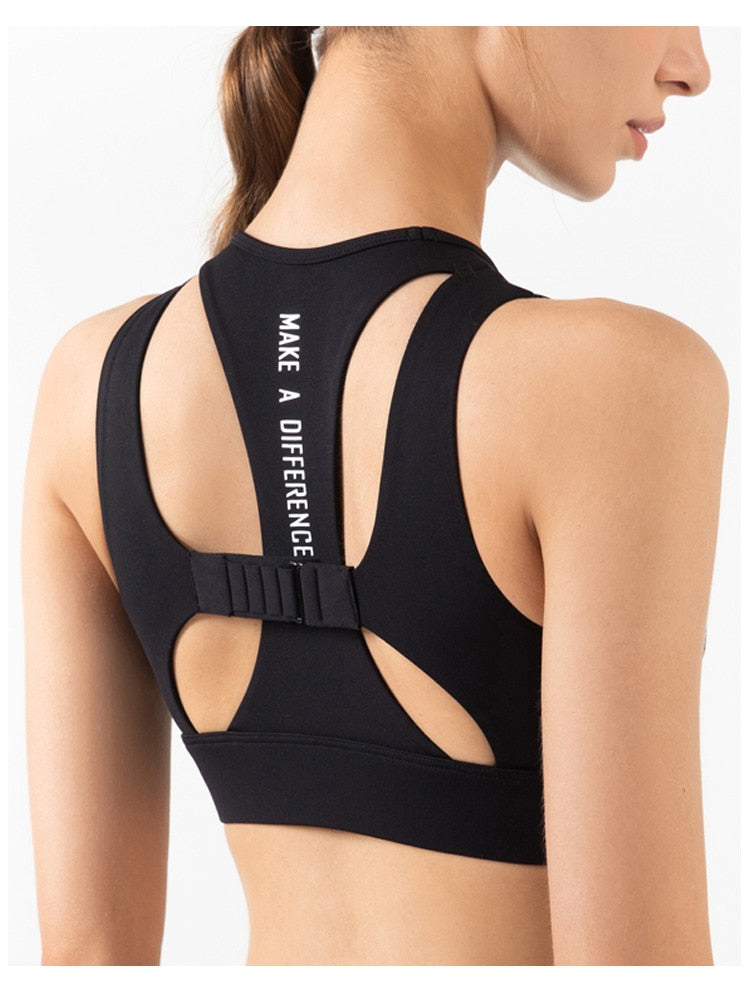 Support Shockproof Sport Bra (High Impact and Padded)