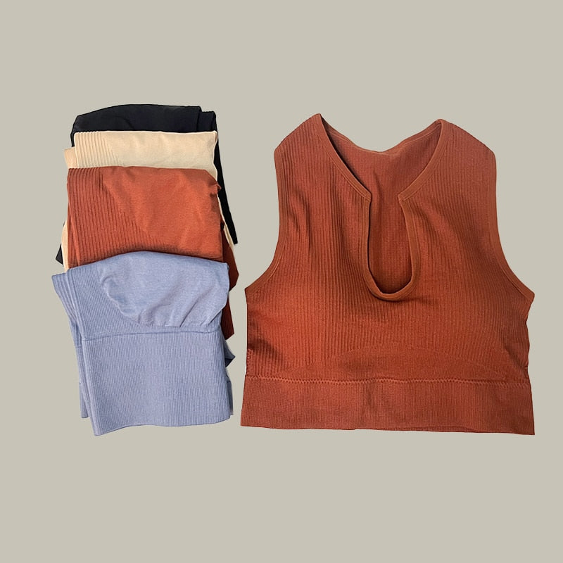 Fitness Seamless Shorts and Sports Bra(sold separately)