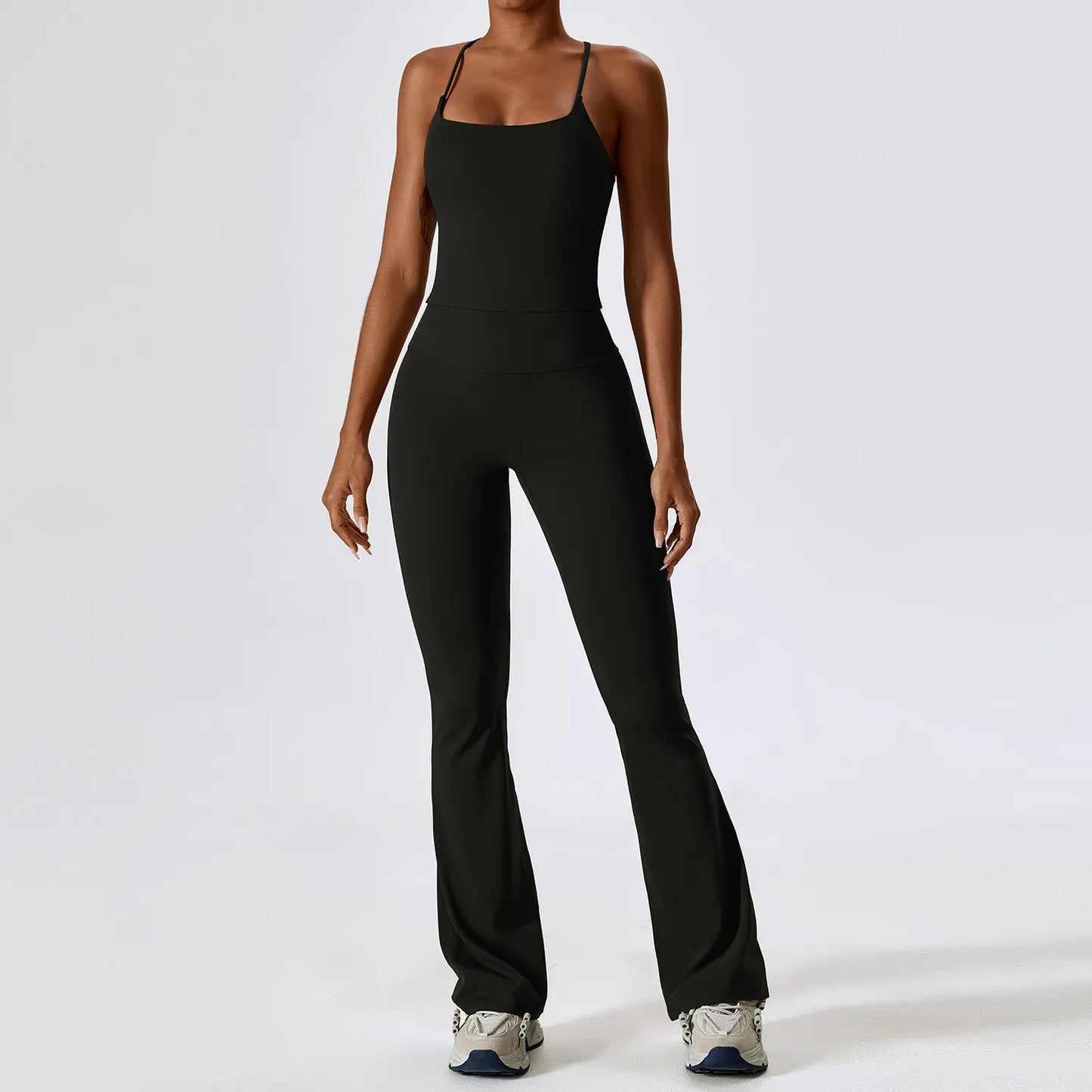 Crop Top 2PCS Seamless Women Sportswear Workout Clothes