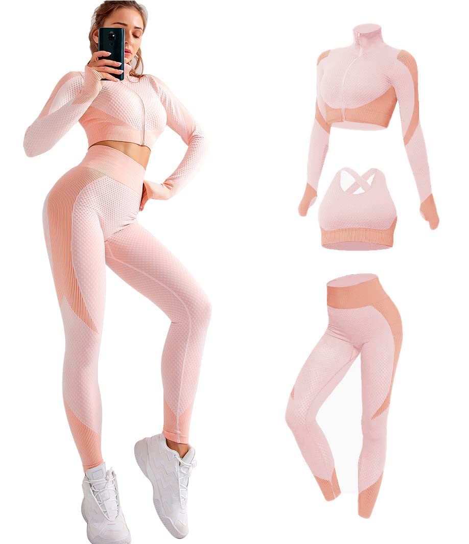 3pcs Seamless Workout Set