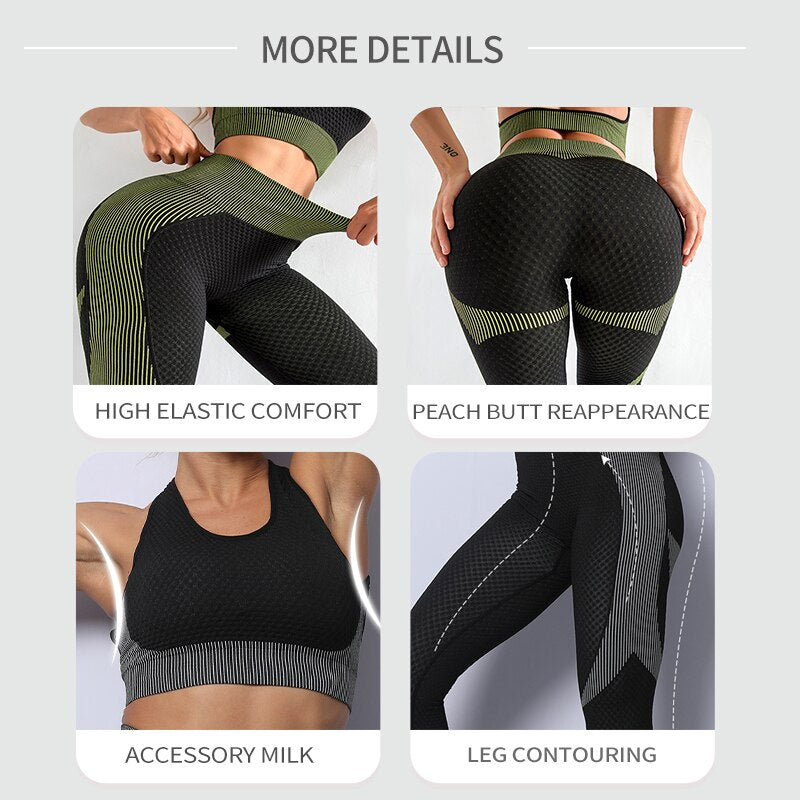 3pcs Seamless Workout Set