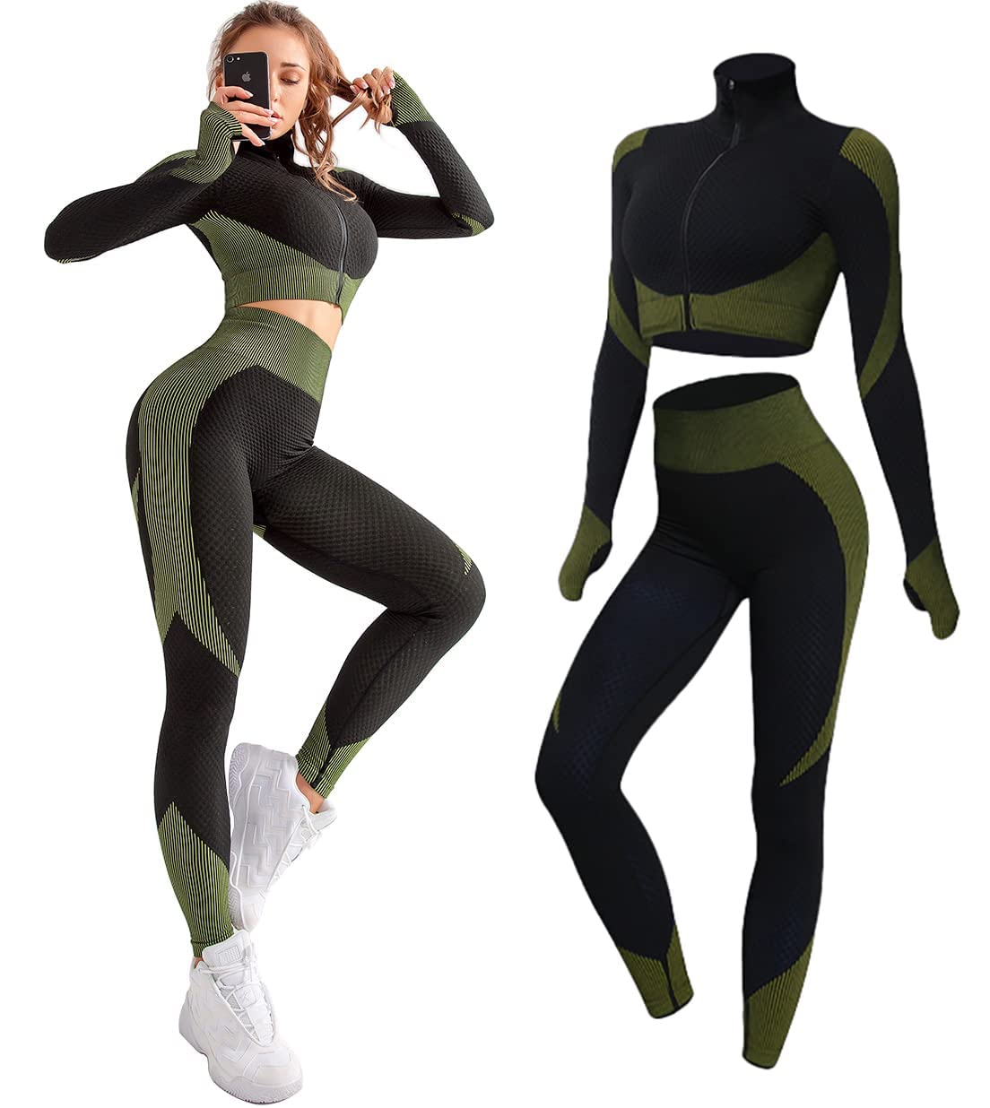 3pcs Seamless Workout Set