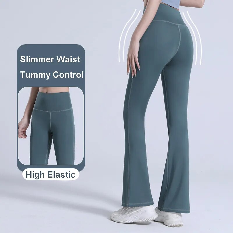 2023 Flare (Plus Size XXXL) Sport Leggings/ High Waist & Slimming