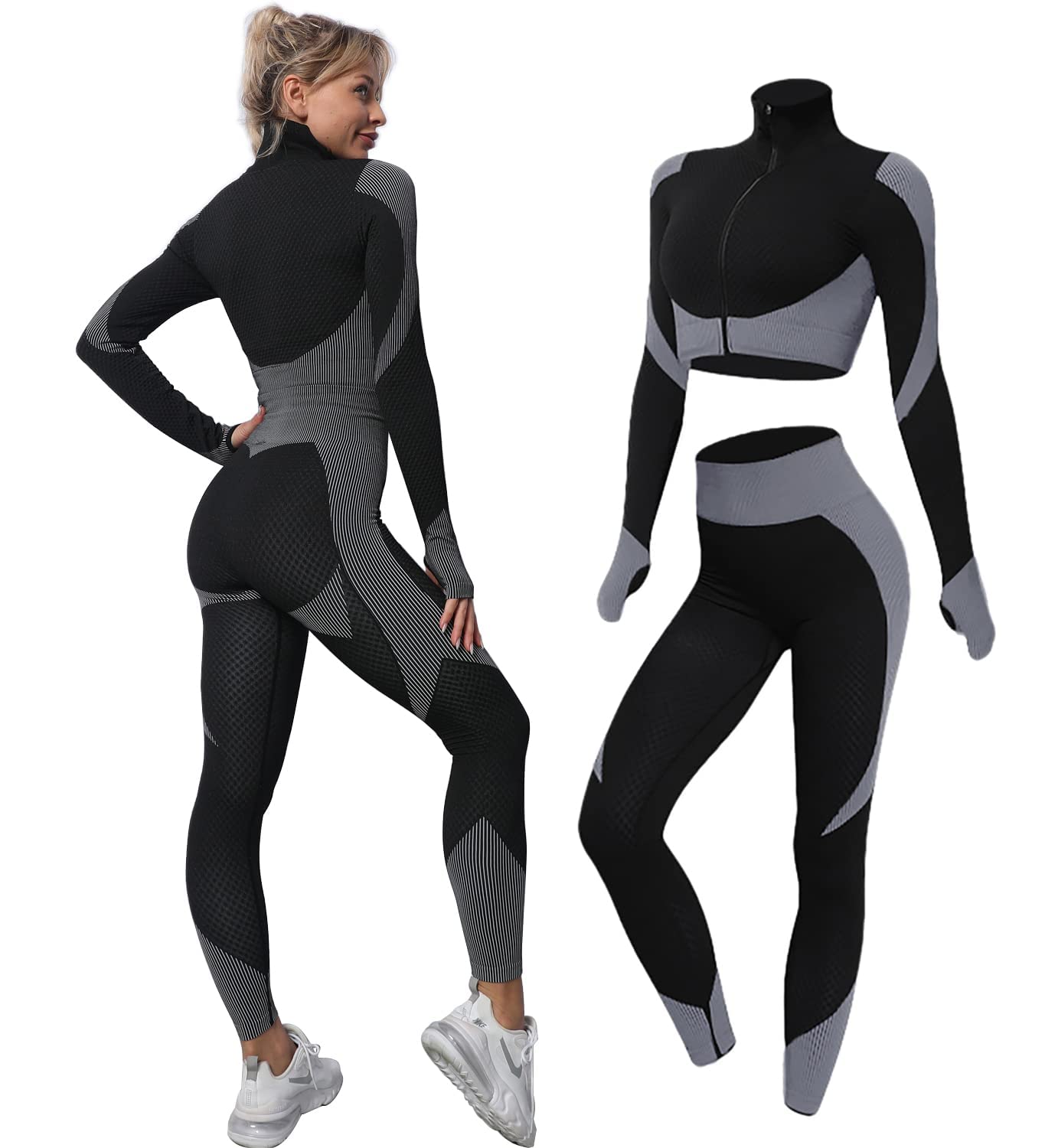 3pcs Seamless Workout Set