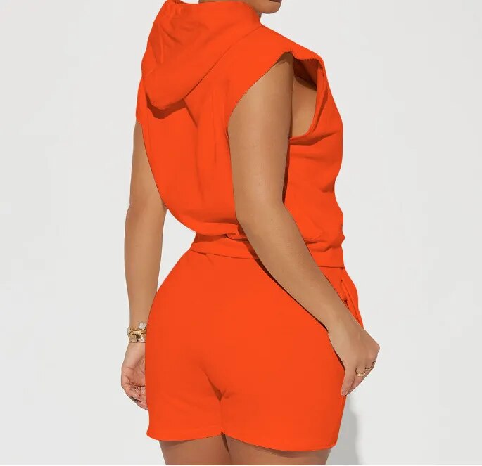 Women's Casual Hooded 2 Piece Outfits