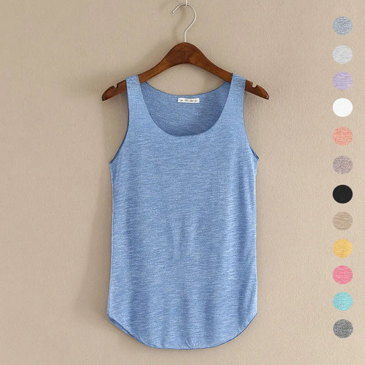 Fitness Tank Top Sleeveless Loose Style