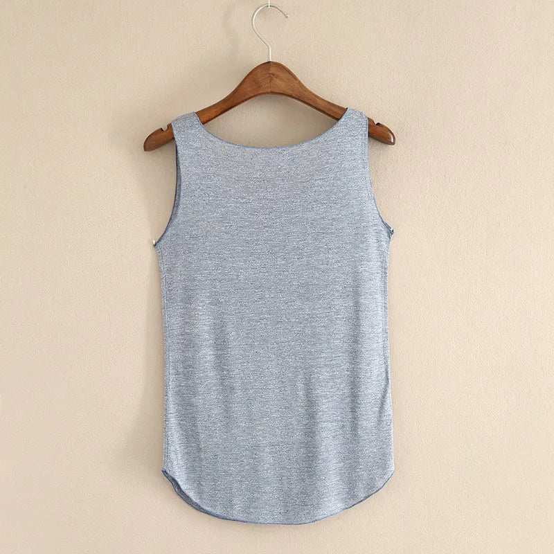 Fitness Tank Top Sleeveless Loose Style