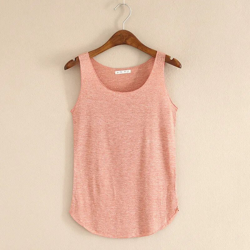 Fitness Tank Top Sleeveless Loose Style