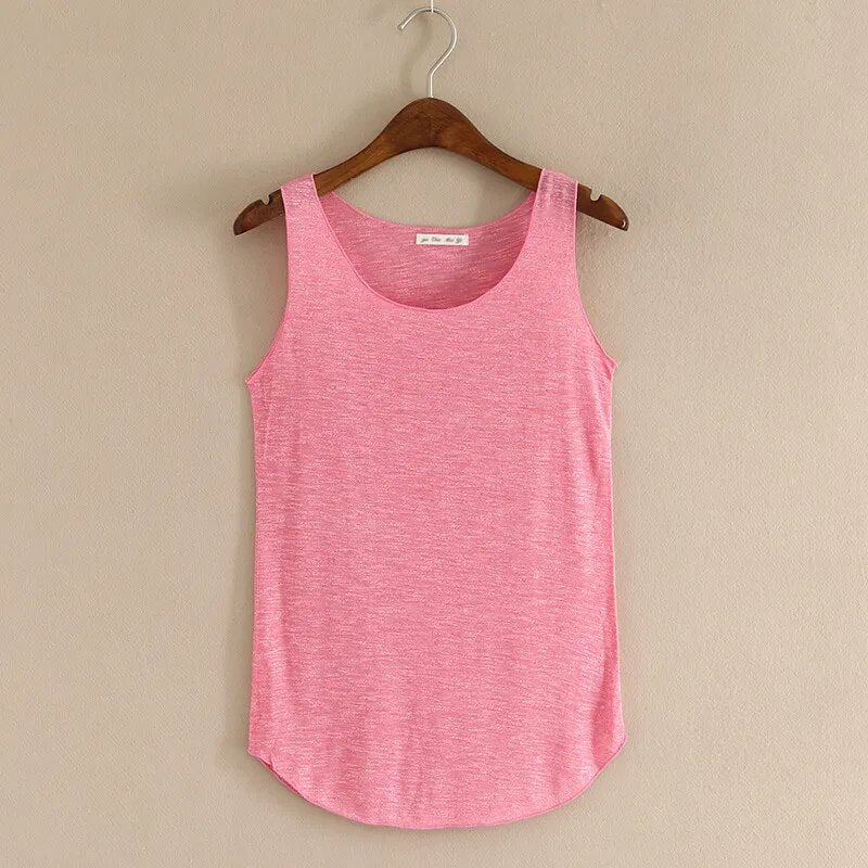 Fitness Tank Top Sleeveless Loose Style