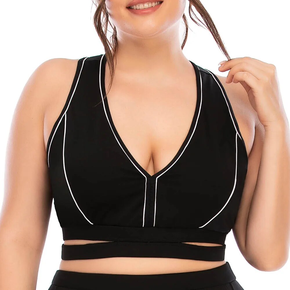 3 Piece Plus Size Women Sportswear Set