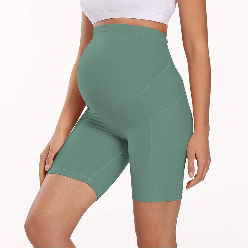 Pantalones cortos deportivos de maternidad para correr