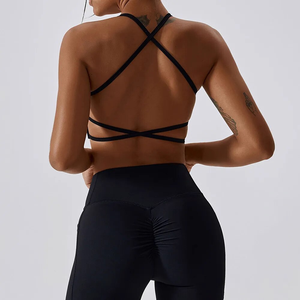 Fast Drying High-intensity Crisscross Fitness Top