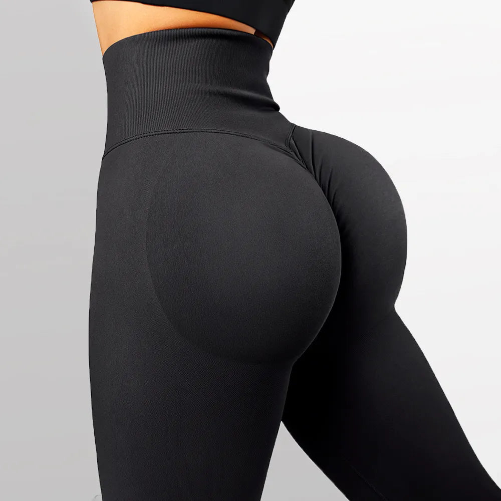 Women Seamless Sports Push Up High Waist Fitness Leggings