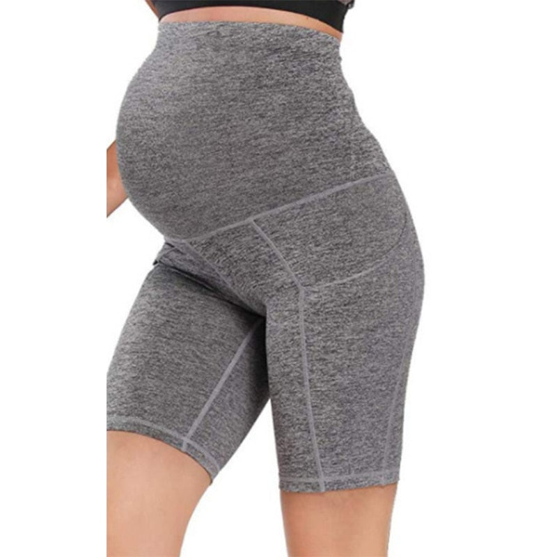 Pantalones cortos deportivos de maternidad para correr