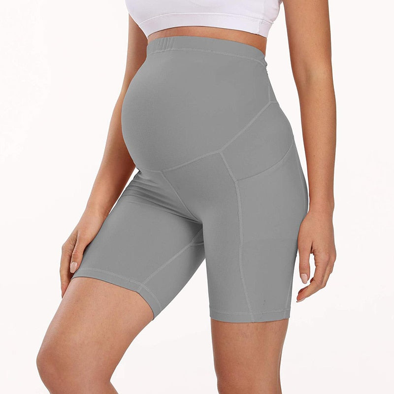 Pantalones cortos deportivos de maternidad para correr